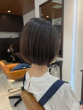 ショート DIFINOaoyama所属・🎧ayaka/ボブ /透明感カラー 🩵のヘアスタイル