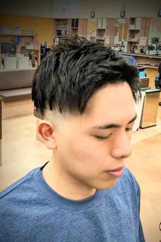 ショート 理容プラーナ長岡堺町店所属・理容プラーナ 福井のヘアスタイル