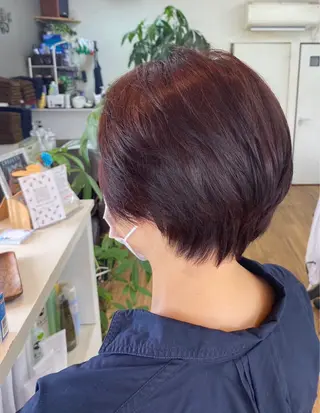 ショート カラー hair design chouette所属・品川 苑花のヘアスタイル