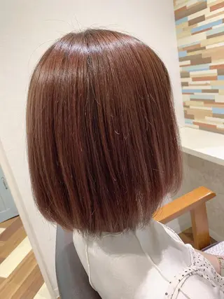 ミディアム カラー 髪質改善&Spa fee by carrefour 大橋店[フィー・バイ・カルフール大橋]所属・stylist Yukieのヘアスタイル