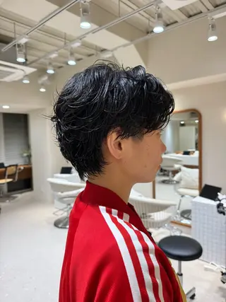 ショート メンズ 吉田 愛美のヘアスタイル