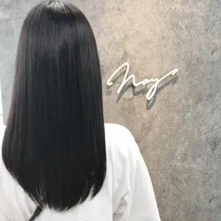 セミロング 所渉/韓国レイヤー /ウルフカットのヘアスタイル