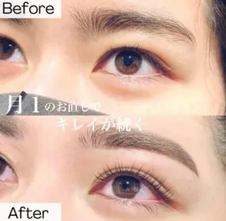マツエク・マツパ Eyelash Salon Blanc イオンモール四條畷店所属・飯田 彩花のマツエク・マツパデザイン