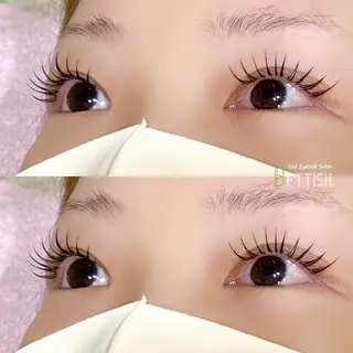 マツエク・マツパ BETTISH🩵 SERIのマツエク・マツパデザイン