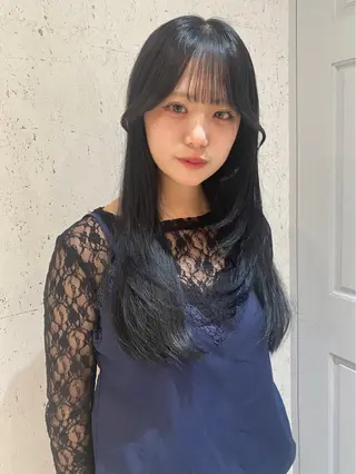 セミロング カラー mai / linoah˚✧のヘアスタイル