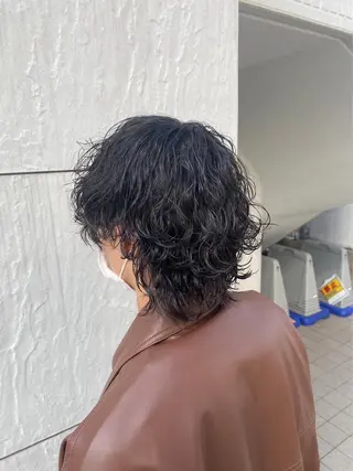 ショート カラー パーマ メンズ キッズ パーマ支持率No.1 ❤️‍🔥安成弾のヘアスタイル