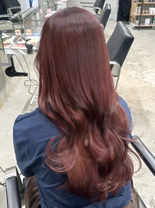 カラー 本場韓国ヘア特化 아이비/Aibiのヘアスタイル