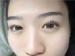 マツエク・マツパ アイブロウ Felicie＊ Sayakaのマツエク・マツパデザイン