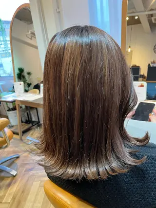 ミディアム 天王寺美容室/カット モデル募集/miiaのヘアスタイル