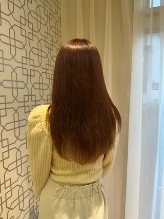セミロング grande hair&spa所属・🫧‪透明感カラー 🫧‪サキのヘアスタイル