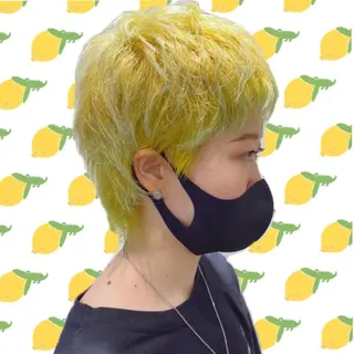 ショート カラー 🌺ウルフカット職人 新垣渚🐺のヘアスタイル