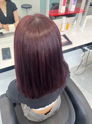 ロング カラー みう/仙台/暖色/ 艶髪/顔周りカット/のヘアスタイル