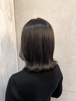 ミディアム カラー RIN🩶レイヤー /ハッシュカットのヘアスタイル