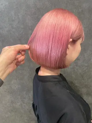 ミディアム カラー BUCKS【天王寺】 バックス【駅30秒】のヘアスタイル