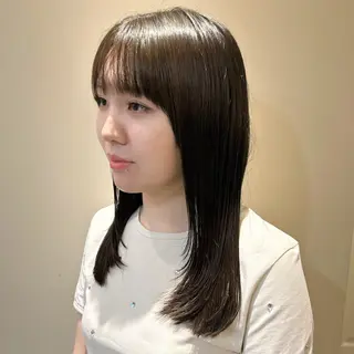 セミロング ♥yelm ユウナ♥のヘアスタイル