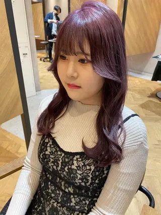 カラー SIGMA(シグマ)所属・Erina レイヤー/似合わせ♡のヘアスタイル
