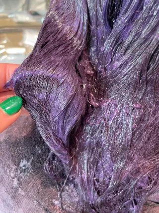 ロング カラー ヘアアレンジ 【柔らか透明感✨/ 似合せ前髪】大石葉月のヘアスタイル