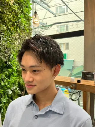 パーマ メンズ N.G.S(ナージス)所属・🌟髪質改善/艶髪 /透明感🌟RYOのヘアスタイル