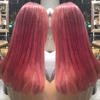 ロング カラー パーマ ヘアアレンジ メンズ キッズ ネイル マツエク・マツパ サロンドミルク 原宿のヘアスタイル