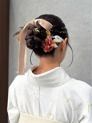 ロング ヘアアレンジ 福岡ヘアセット/ 髪質改善/ayaneのヘアスタイル