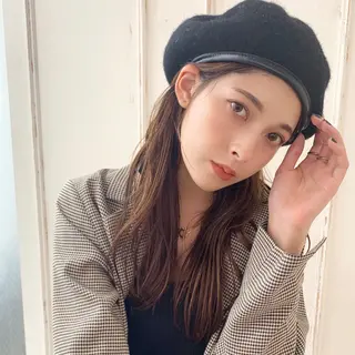 ロング カラー Sana / 韓国ヘア / カラーのヘアスタイル