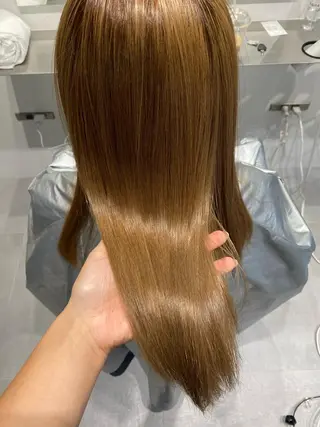 セミロング カラー ヘアアレンジ stylist/蛯谷 珠里のヘアスタイル
