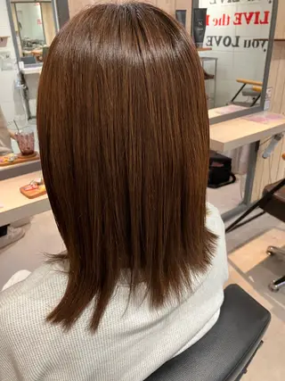 ミディアム RISEHAIRBRAND豊中所属・⭐️こもだ⭐️ ⭐RISEHAIR⭐のヘアスタイル