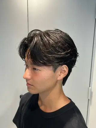 パーマ 🌀ソヘル/シャドウ ✨/メンズパーマ/栄のヘアスタイル