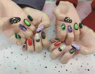 ネイル 🦋ネイルサロン ブラン🌈ゆりのネイルデザイン