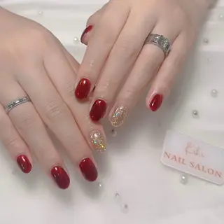 ネイル 💕鈴木ユリ パラジェル/オフ無料のネイルデザイン