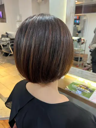 ショート 透明感カラー🌱 🍑天野琴音🍑のヘアスタイル