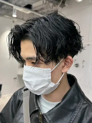 ミディアム パーマ メンズ fifth 天神大名所属・天神大名メンズパーマ 【fifth】のヘアスタイル