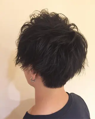 ミディアム 加藤 綾華のヘアスタイル