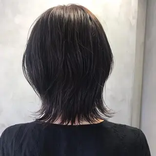 ミディアム カラー ヘアアレンジ stylist/蛯谷 珠里のヘアスタイル