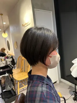 ショート Number六本松所属・山崎 友雅のヘアスタイル