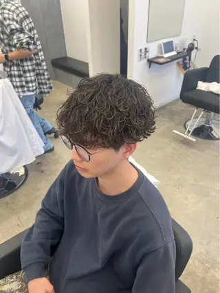パーマ メンズ メンズ特化美容師 /真家雅樹🔥のヘアスタイル