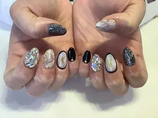 ネイル 💎🐰 saki. m 🐰💎のネイルデザイン