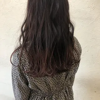 ロング カラー ENIF ヤマグチアツコのヘアスタイル