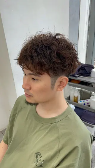 パーマ メンズ nok銀座所属・🌷艶色/艶髪/銀座 /norika🌷のヘアスタイル