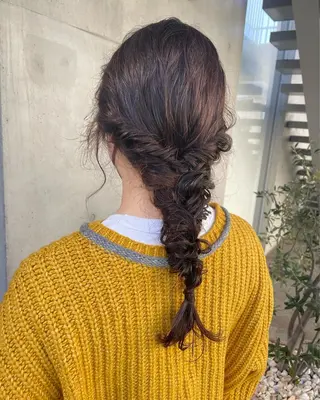 ロング ヘアアレンジ stay she 荻窪所属・メンズ無料カット/ ヘアアレンジ/咲美のヘアスタイル