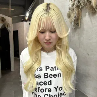 ロング エクステ・レイヤ ーカット/yuunaのヘアスタイル