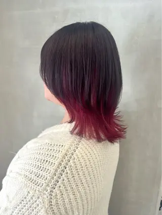 ミディアム カラー charer eye salon所属・マブチ キサラのマツエク・マツパデザイン