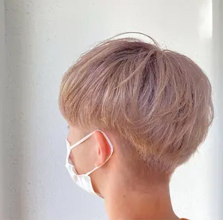 ショート カラー beauty: beast 豊見城店のヘアスタイル