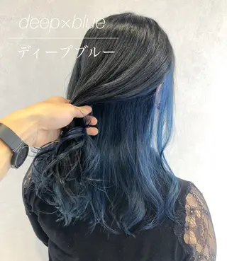 ミディアム カラー シールエクステ/渋谷 ／ギャル/LIALAのヘアスタイル