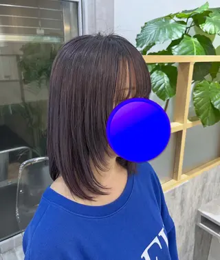 ミディアム カラー ✨縮毛矯正お任せ 下さい✨鈴木風汰のヘアスタイル