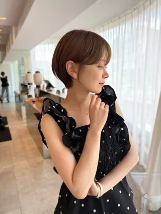 ショート Abbey ４のヘアスタイル