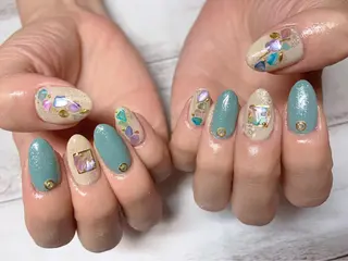 ネイル 菅野 愛花のネイルデザイン