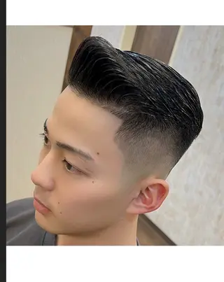ショート メンズ バーバースタイルズ町田店所属・イチバ ヒロシのヘアスタイル