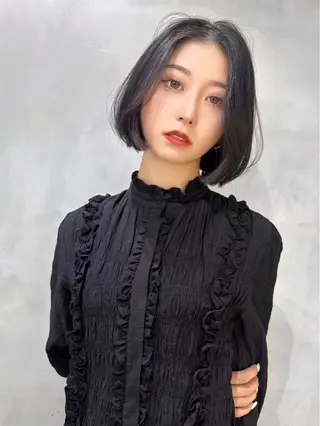 ショート カラー パーマ Lond jeloud 名古屋所属・髪質改善 の達人/杉原碧仁のヘアスタイル