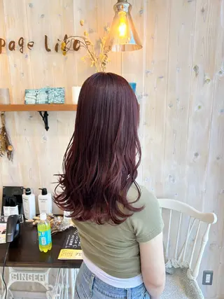 ミディアム カラー アニメオタク美容師✂ miharuのヘアスタイル